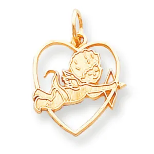 10K Gold CUPID CHARM
