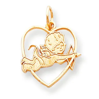 10K Gold CUPID CHARM