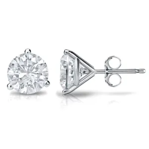 14K 2.01CTW DIAMOND STUD EARRINGS