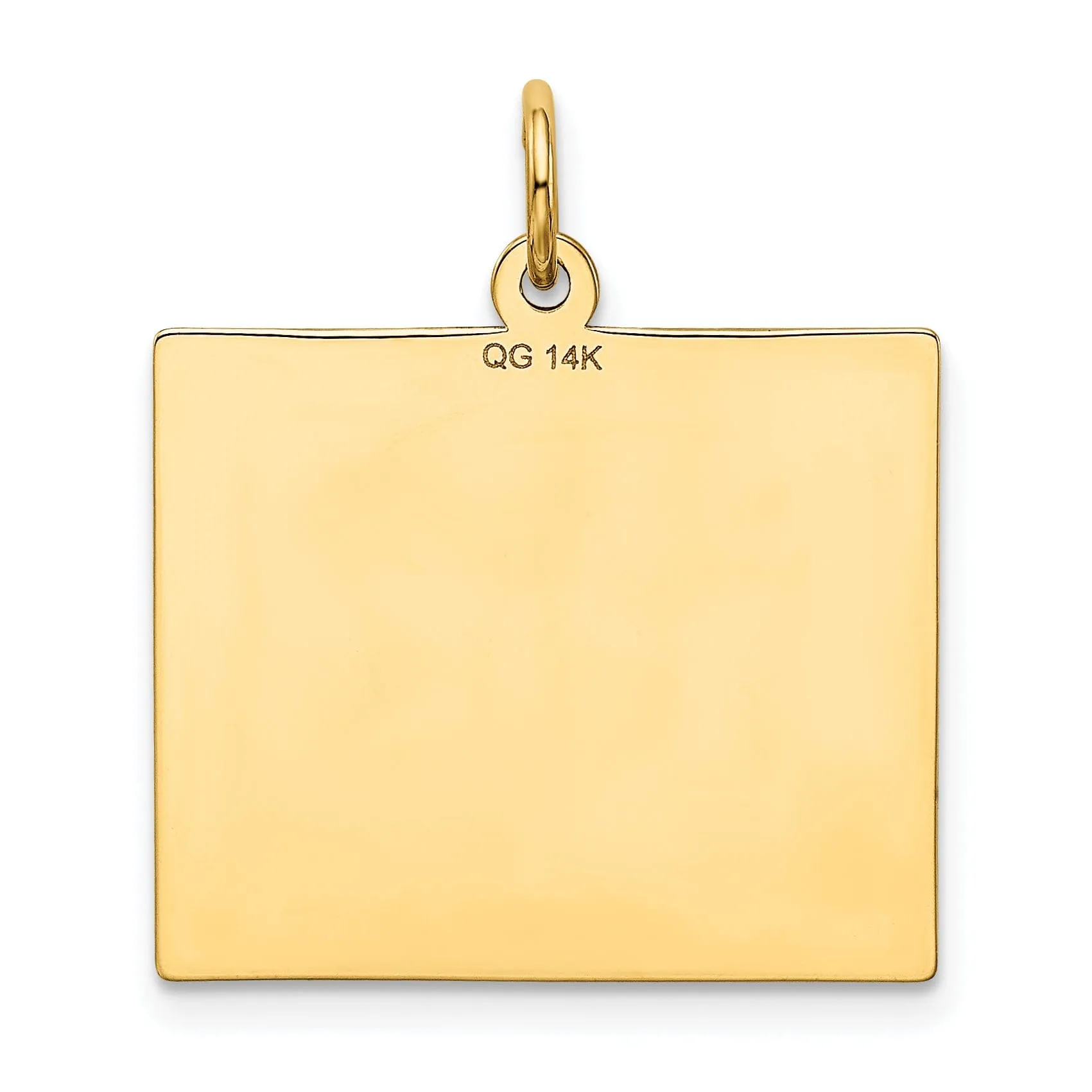 14k Yellow Gold Thursday First Day Calendar
