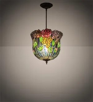 14" Wide Tiffany Honey Locust Pendant