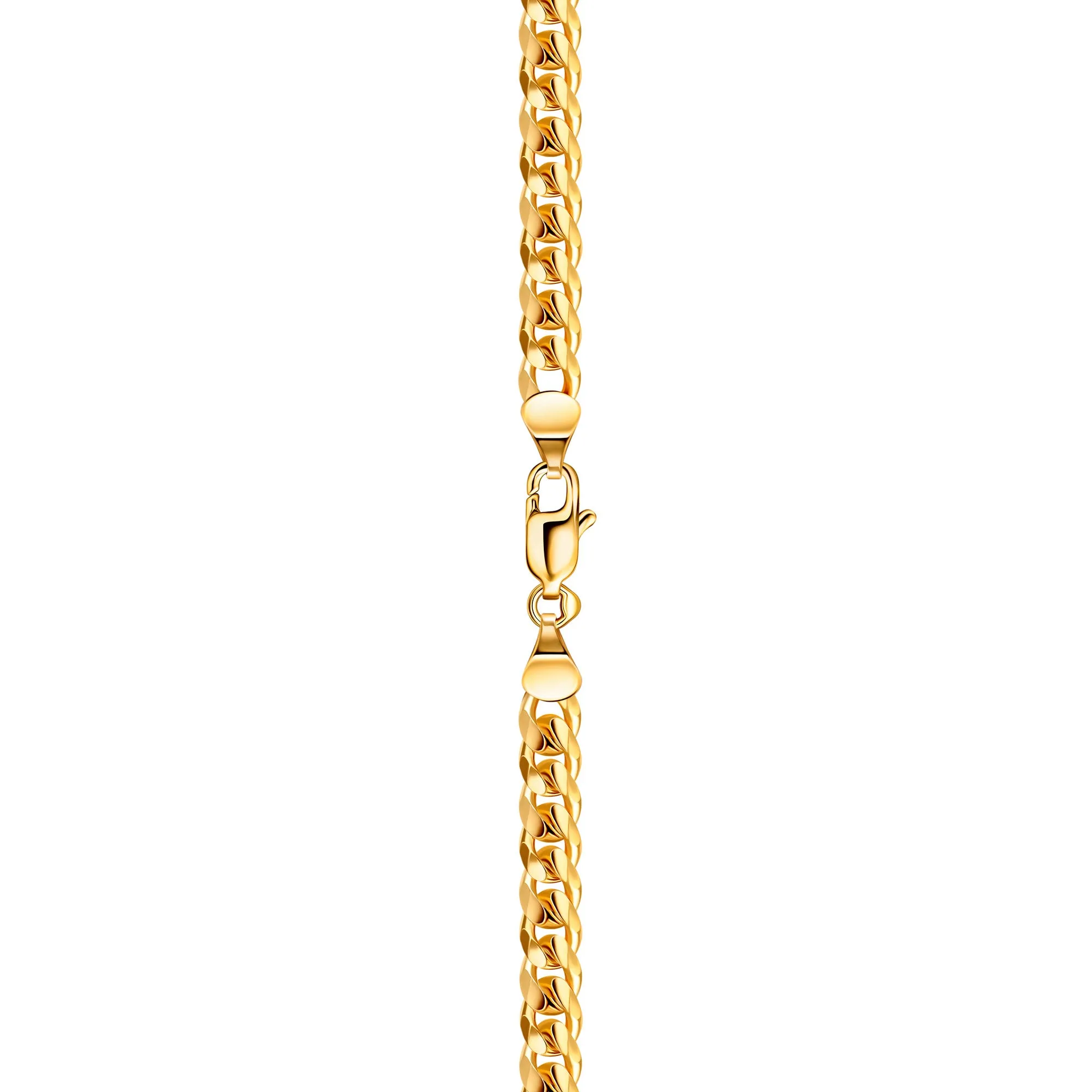 18k Gold Plated Miami Cuban Necklace 6mm Thick