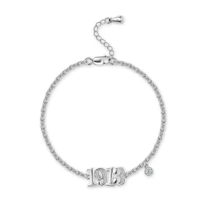 1913 Tennis Bracelet-Silver