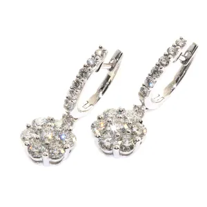 1.9cts total Diamond Drops
