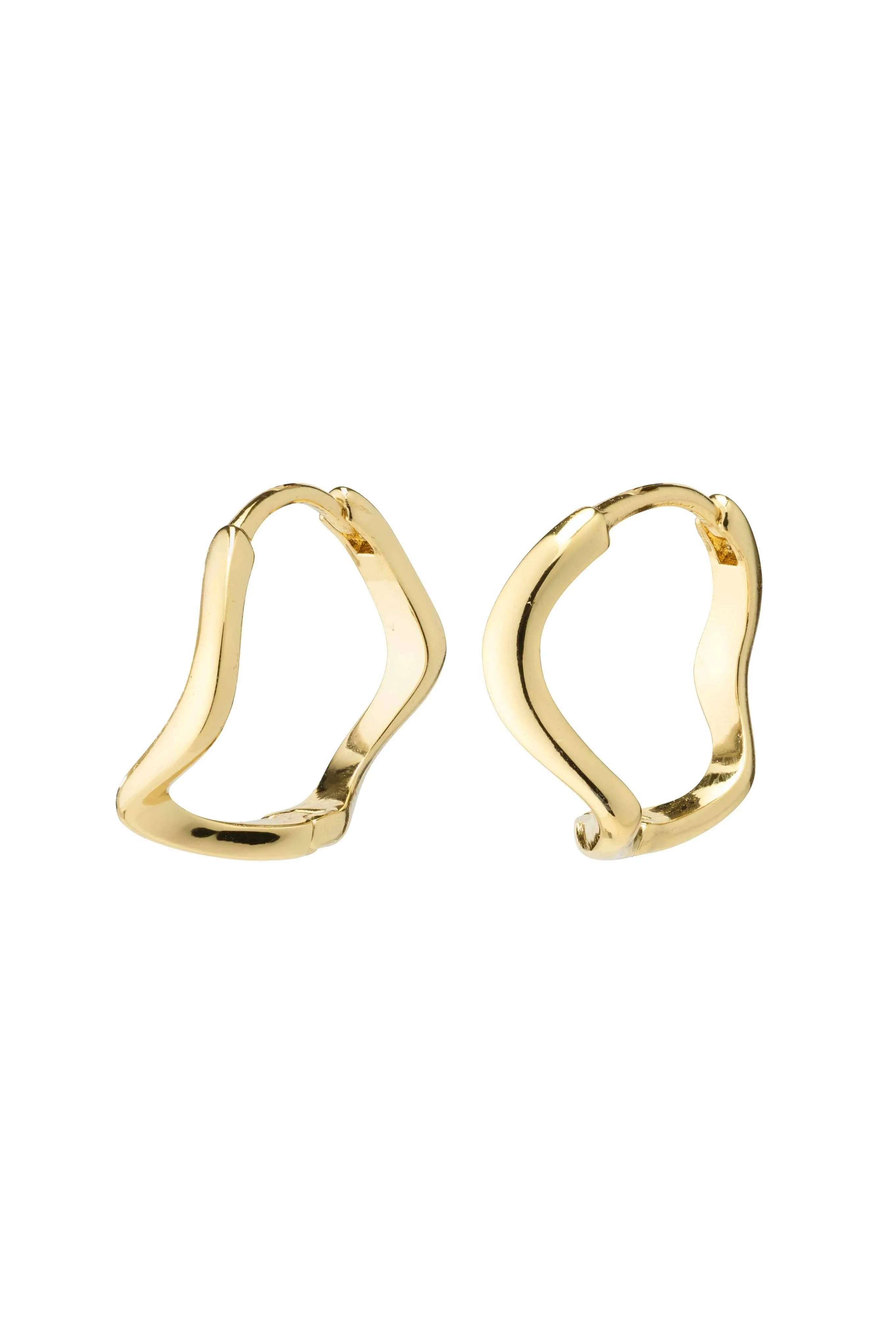 Alberte Gold Hoop Earrings