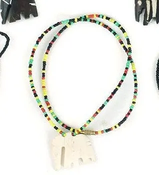 Assorted Kenyan Bone Necklaces | East African Bone Necklaces | Nile Valley Culture | Maasai Jewelry | Tribal & Ethnic | Afrocentric