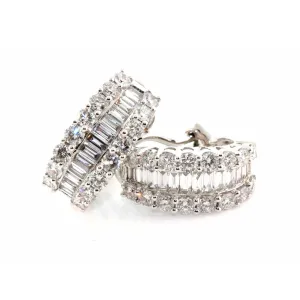 Baguette and Round Diamonds