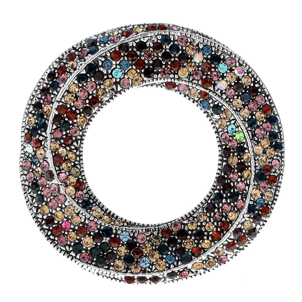 Beautiful Circle Design Brooches For Women