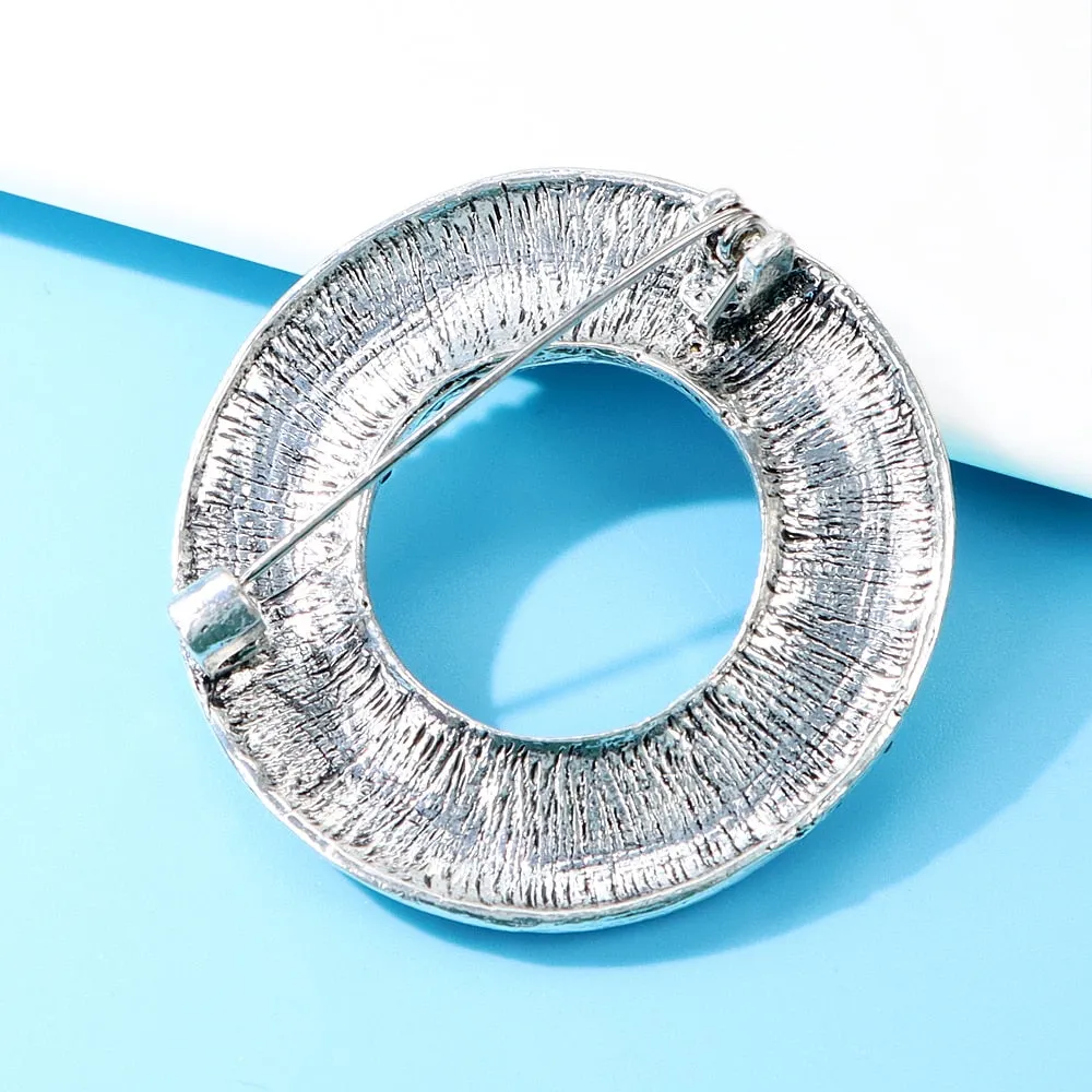 Beautiful Circle Design Brooches For Women