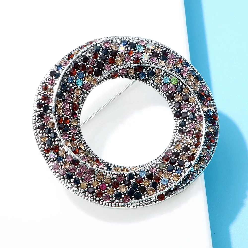Beautiful Circle Design Brooches For Women