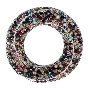 Beautiful Circle Design Brooches For Women