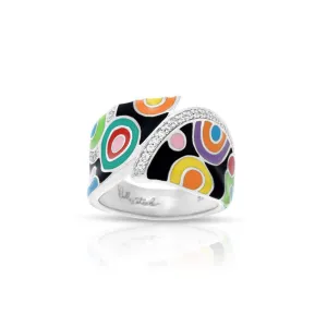 Belle Etoile Groovy Ring - Multi