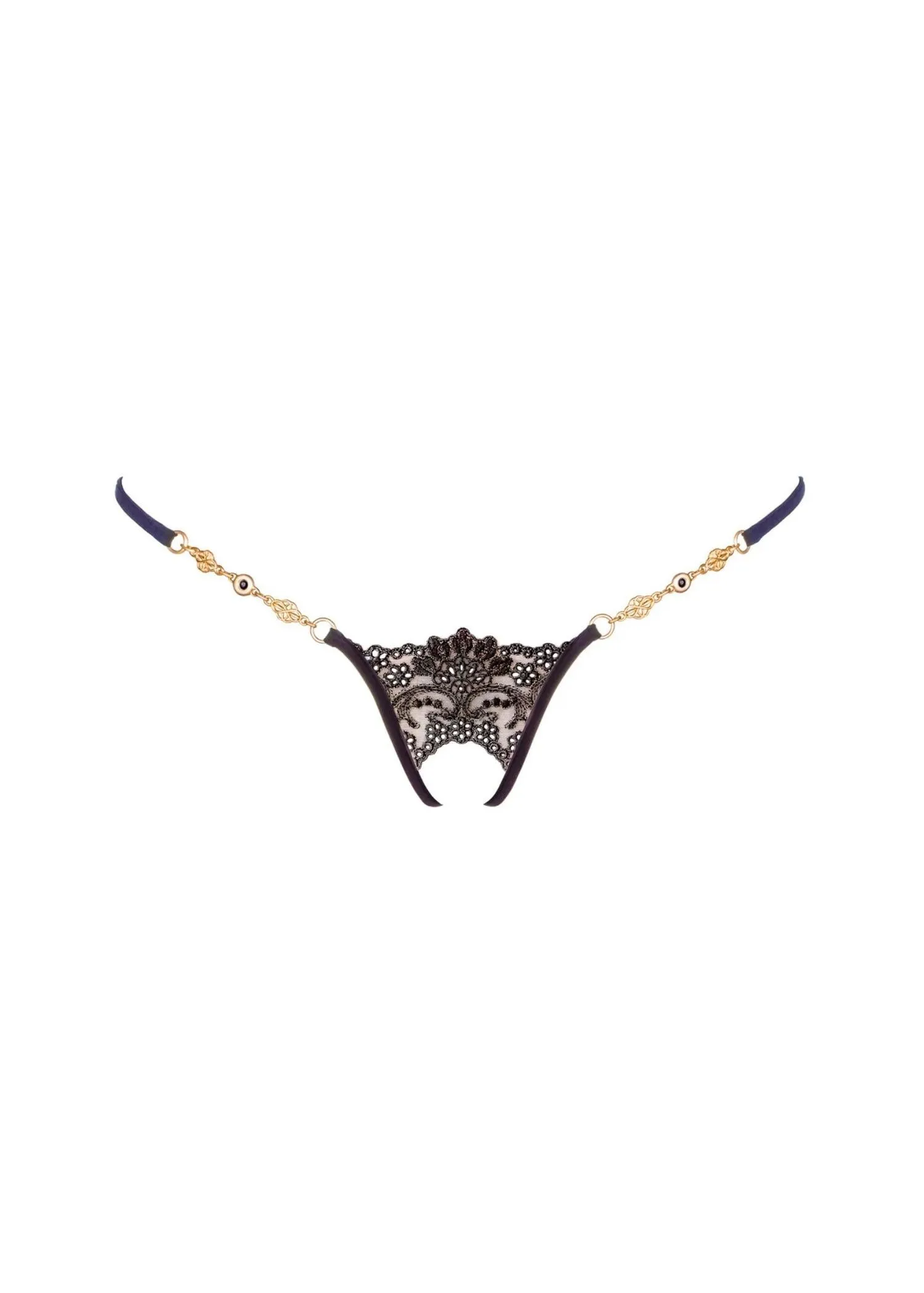 Black Sensation Crotchless Ouvert