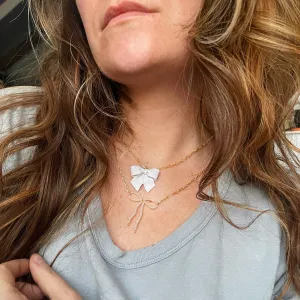 Bliss Bow Necklaces