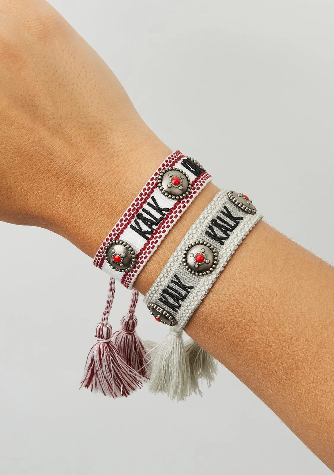 Bracelet Boho By Kalk Grey
