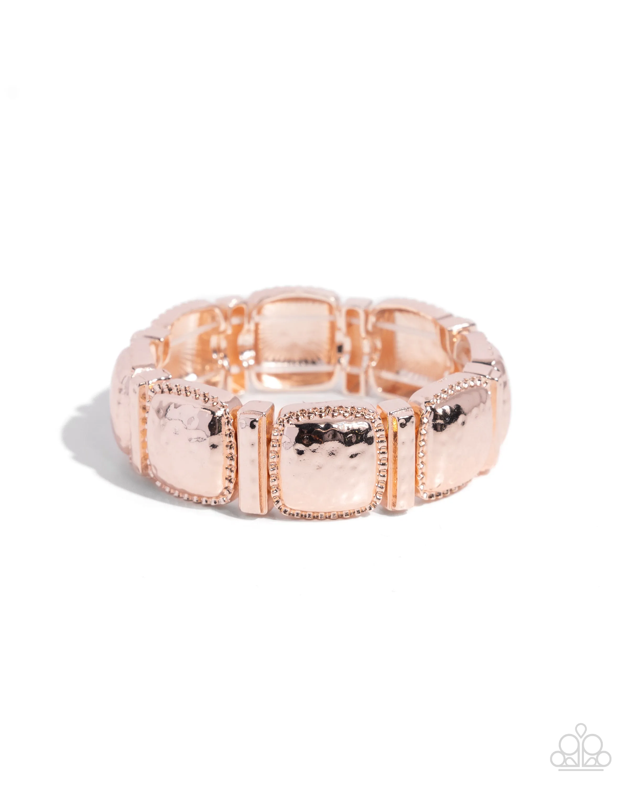 Bracelets Textured Tranquility - Rose Gold 2314