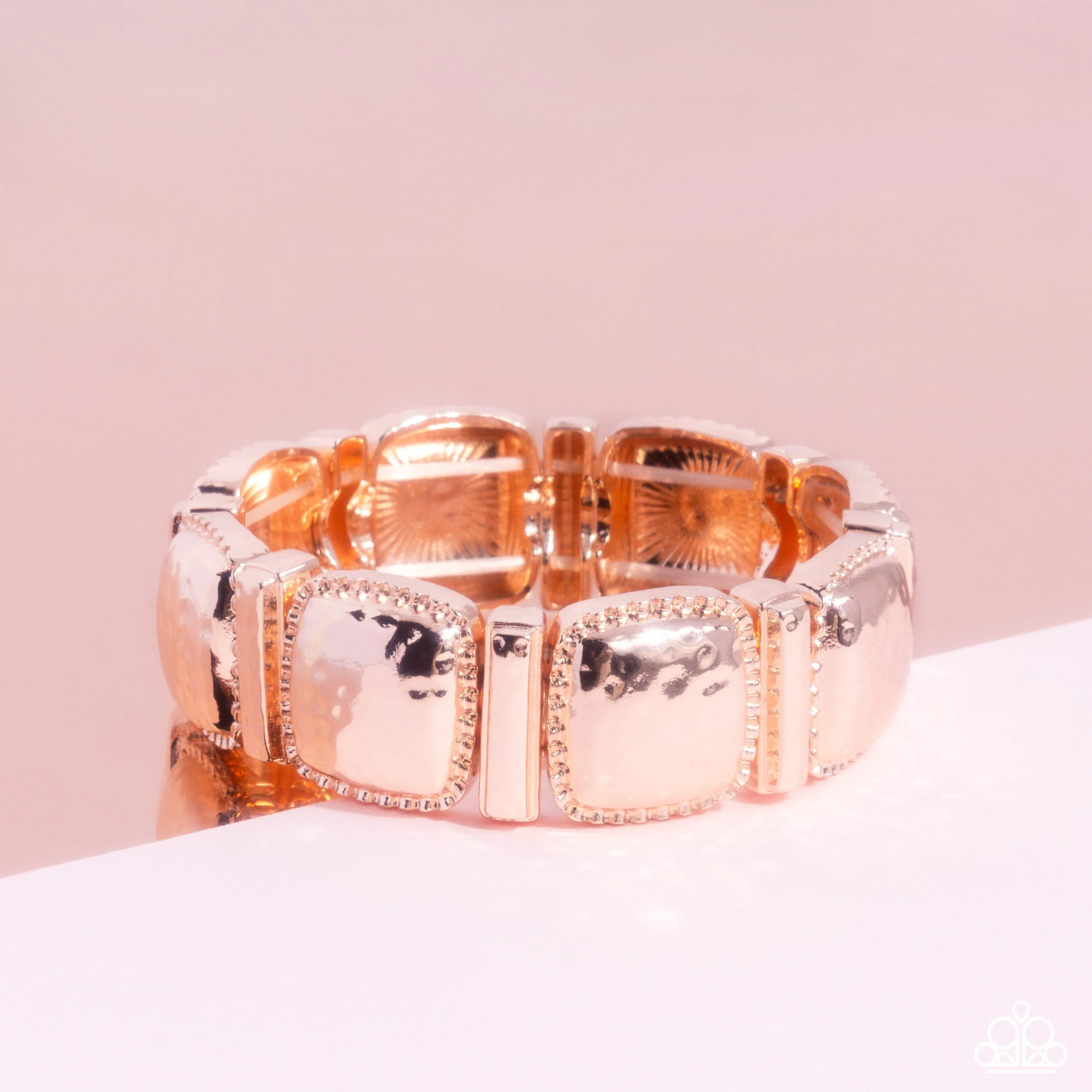 Bracelets Textured Tranquility - Rose Gold 2314