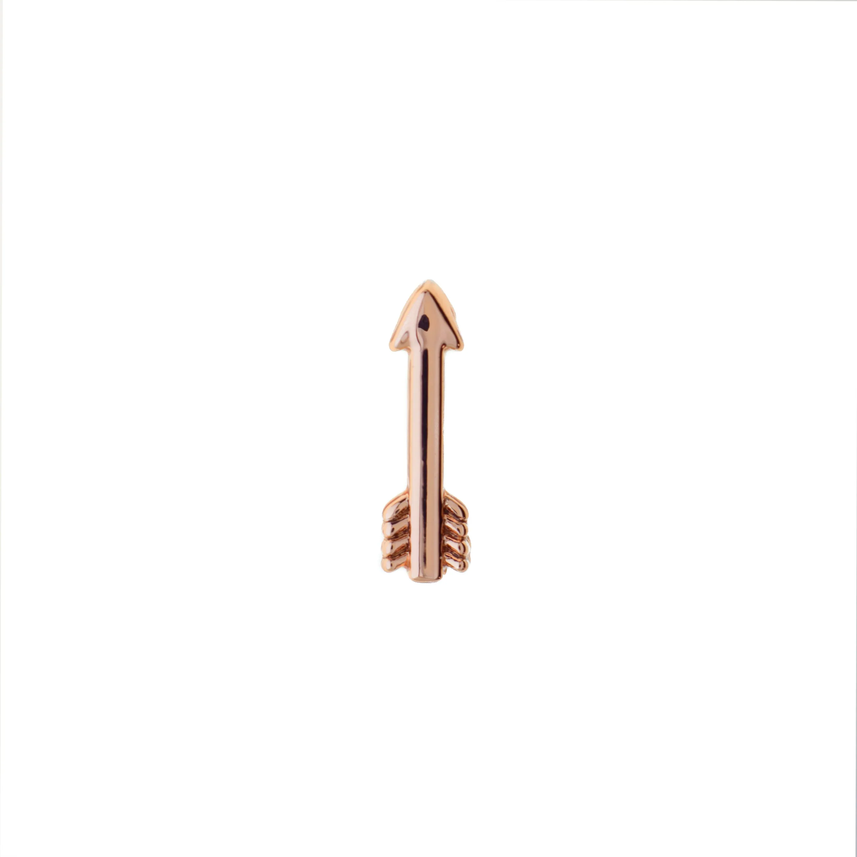 Buckle Up Silver Arrow Charm