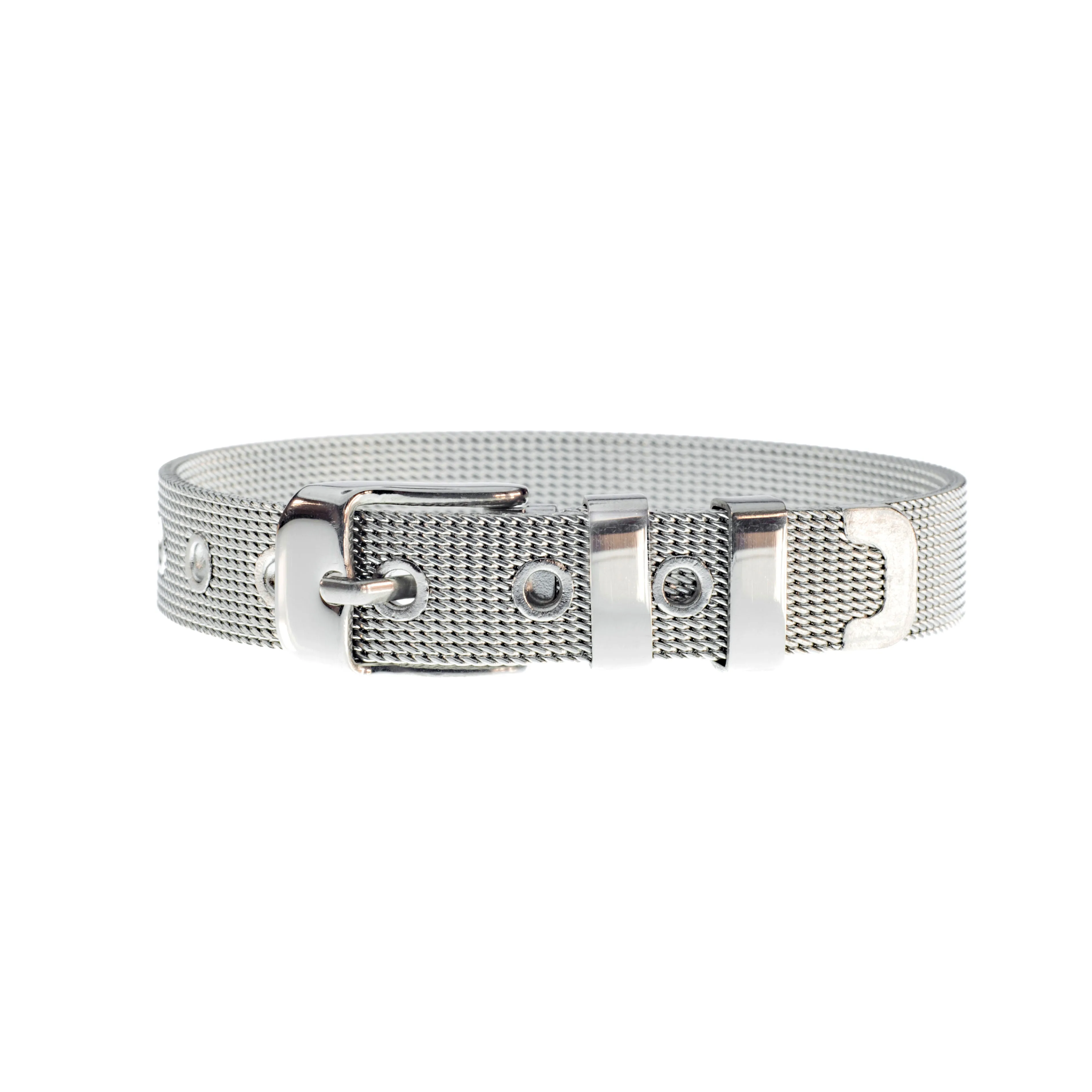 Buckle Up Silver Arrow Charm
