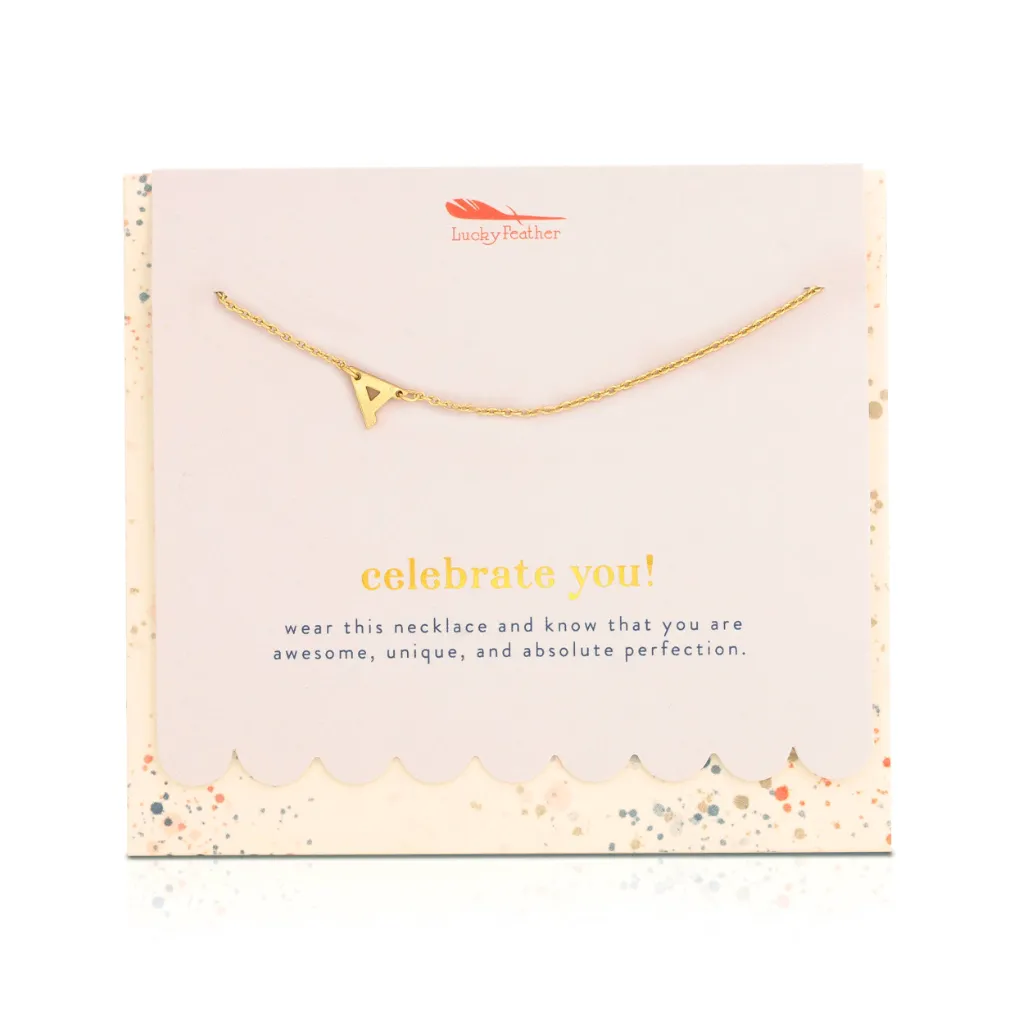 Celebrate Initial Necklace