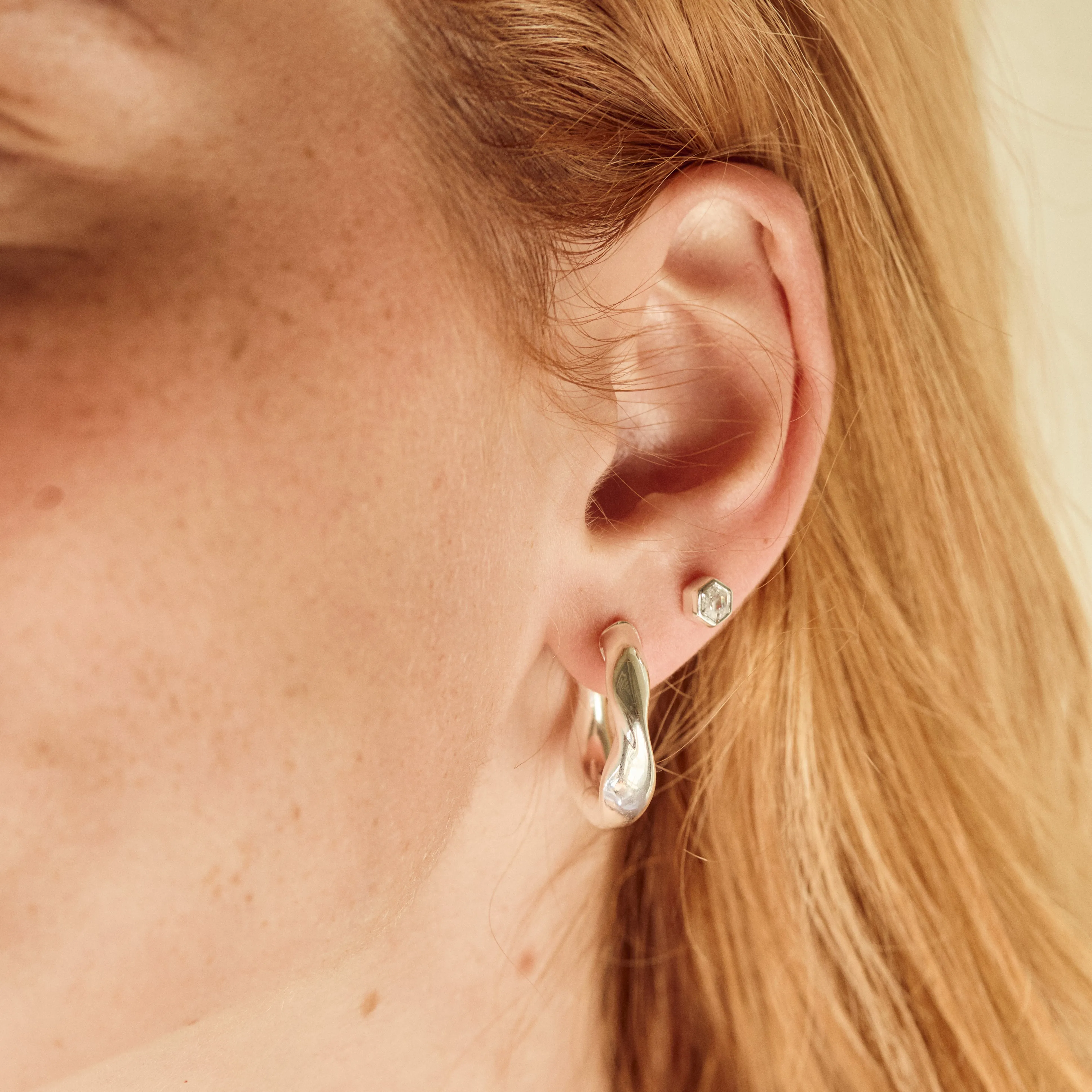 Chunky Organic Hoops