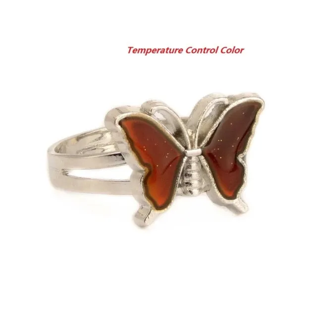 Color Colorful Stylish  Couple Party Adjustable Ring