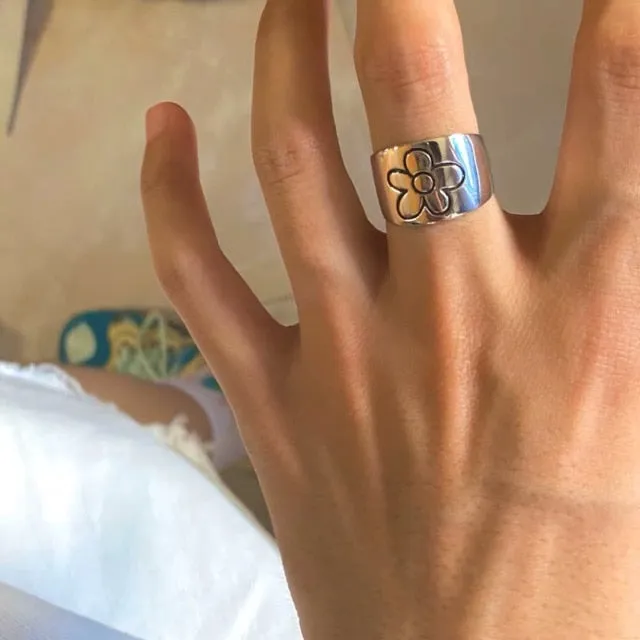 Color Colorful Stylish  Couple Party Adjustable Ring