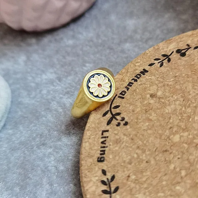 Color Colorful Stylish  Couple Party Adjustable Ring