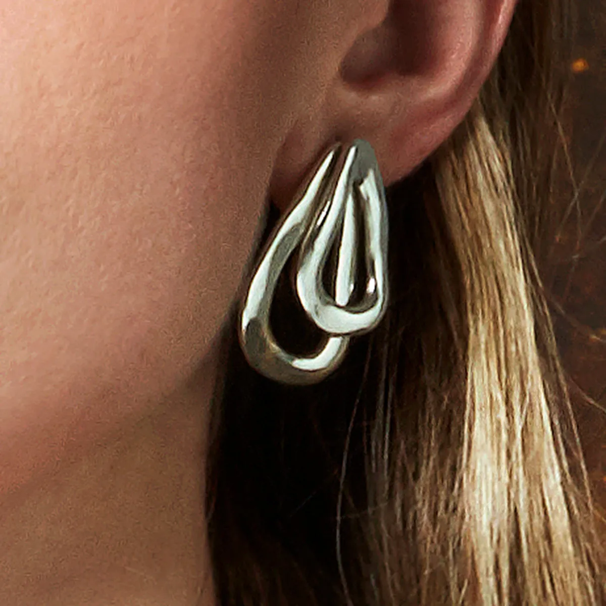 CONNECTED EARRINGS