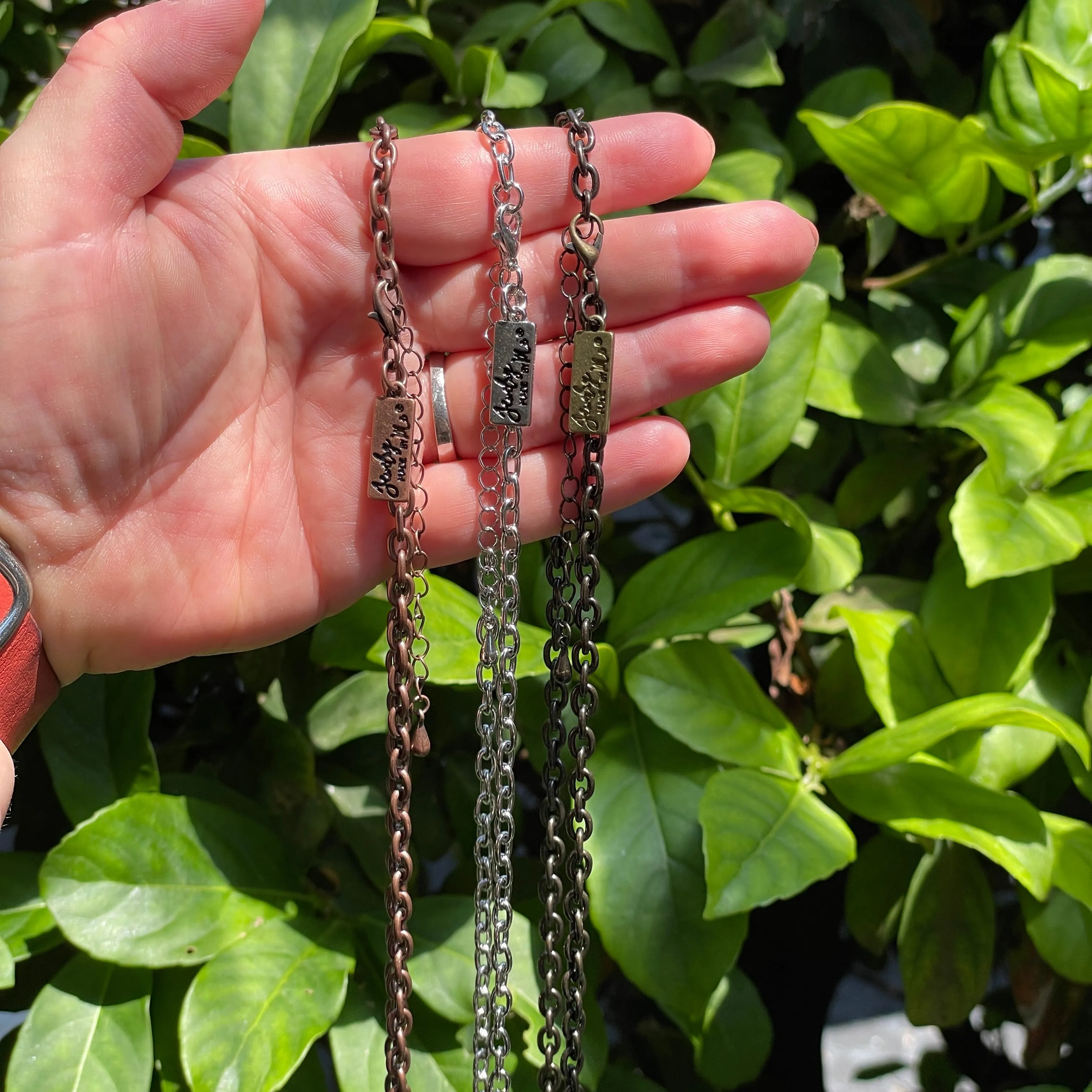 Copper Oval Cable 24" Necklace Chain