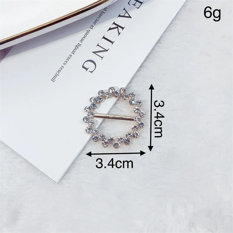 Creative Knot Buckles T-shirt Corner Knotting Artifact Waist Tighting Bottons