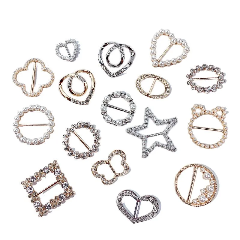 Creative Knot Buckles T-shirt Corner Knotting Artifact Waist Tighting Bottons