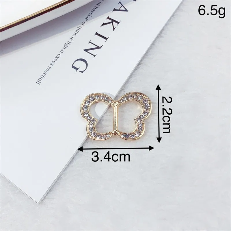 Creative Knot Buckles T-shirt Corner Knotting Artifact Waist Tighting Bottons