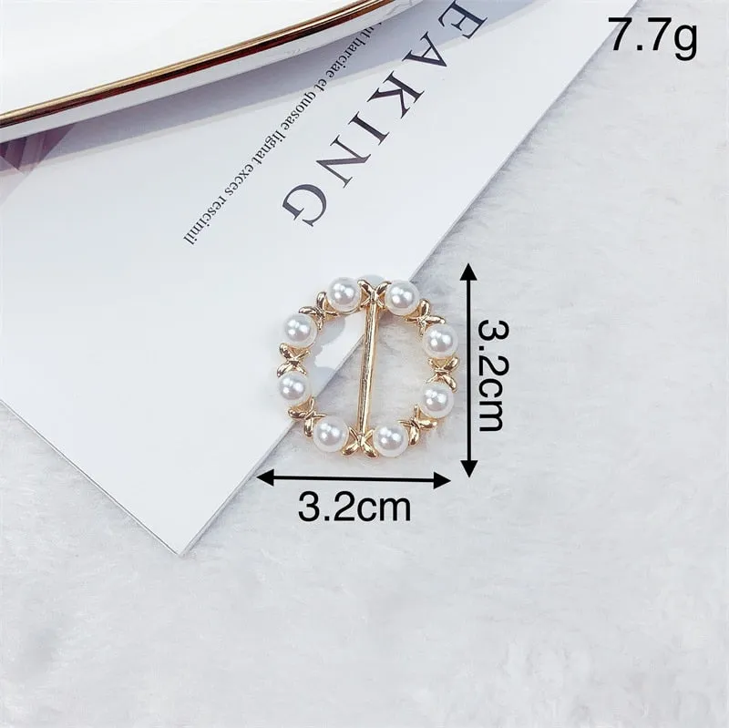 Creative Knot Buckles T-shirt Corner Knotting Artifact Waist Tighting Bottons