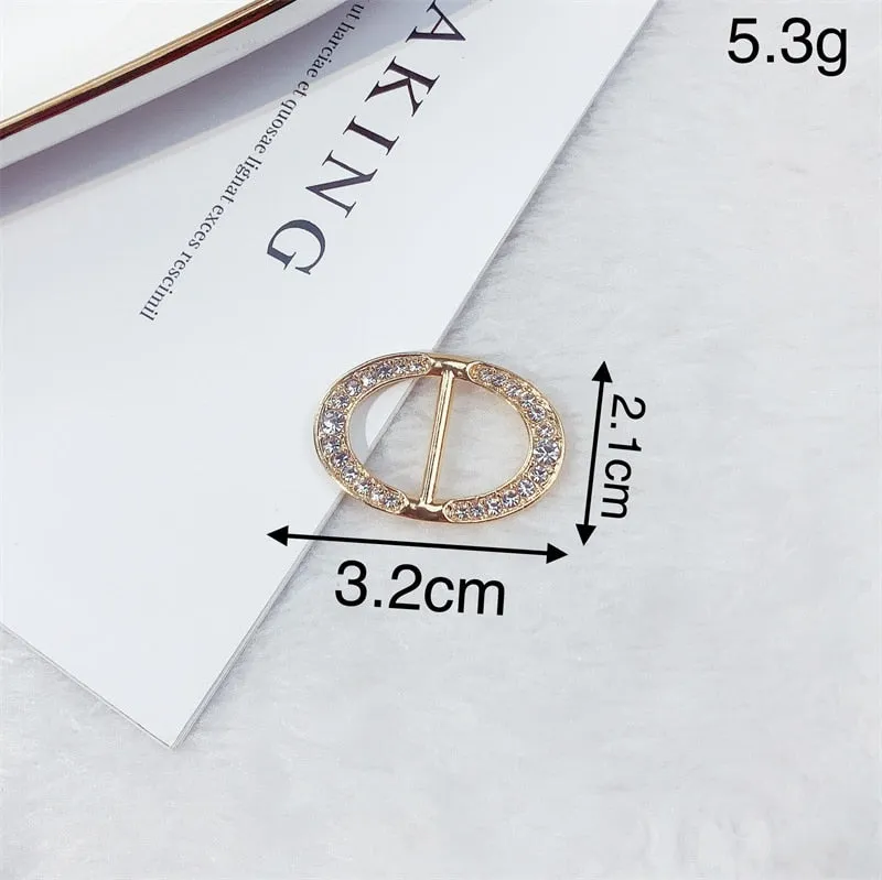 Creative Knot Buckles T-shirt Corner Knotting Artifact Waist Tighting Bottons