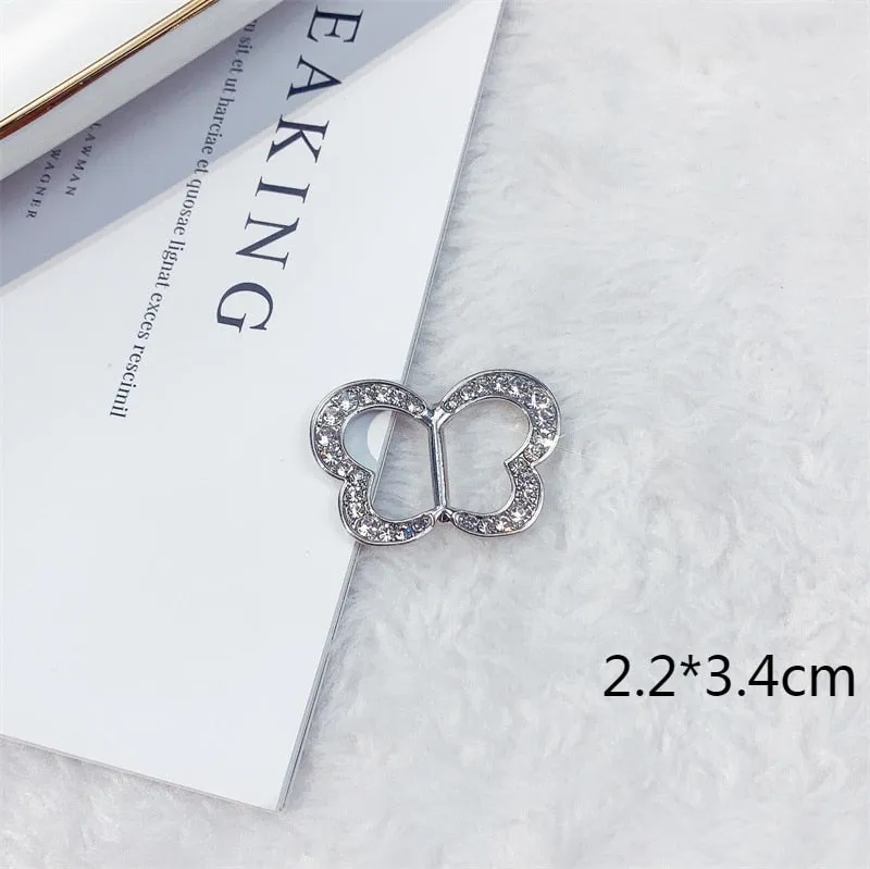 Creative Knot Buckles T-shirt Corner Knotting Artifact Waist Tighting Bottons