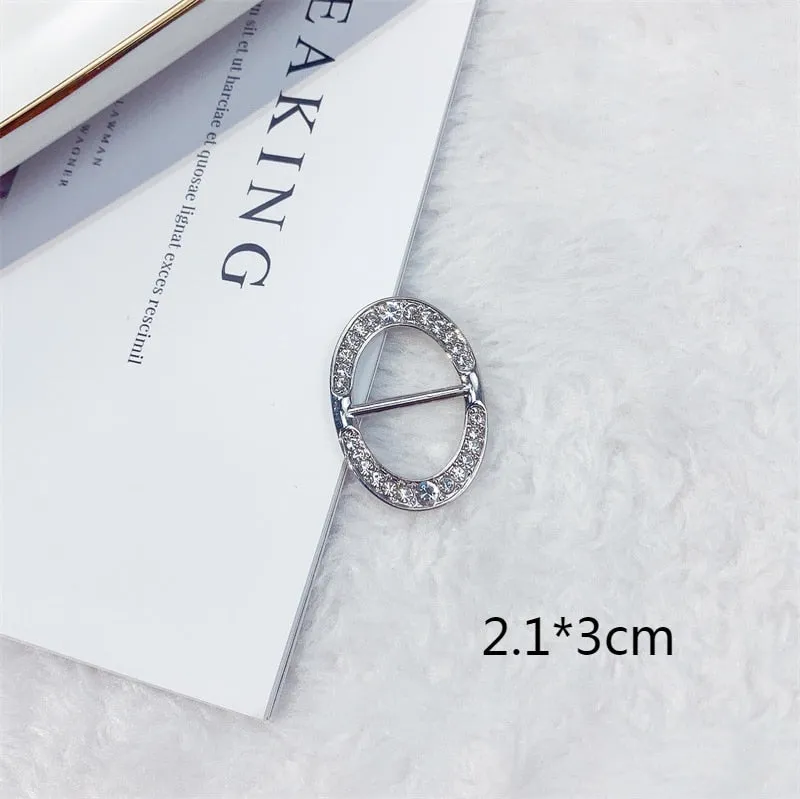 Creative Knot Buckles T-shirt Corner Knotting Artifact Waist Tighting Bottons