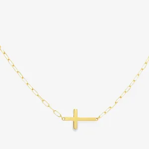 Cross of Saint Phillip Paperclip Necklace