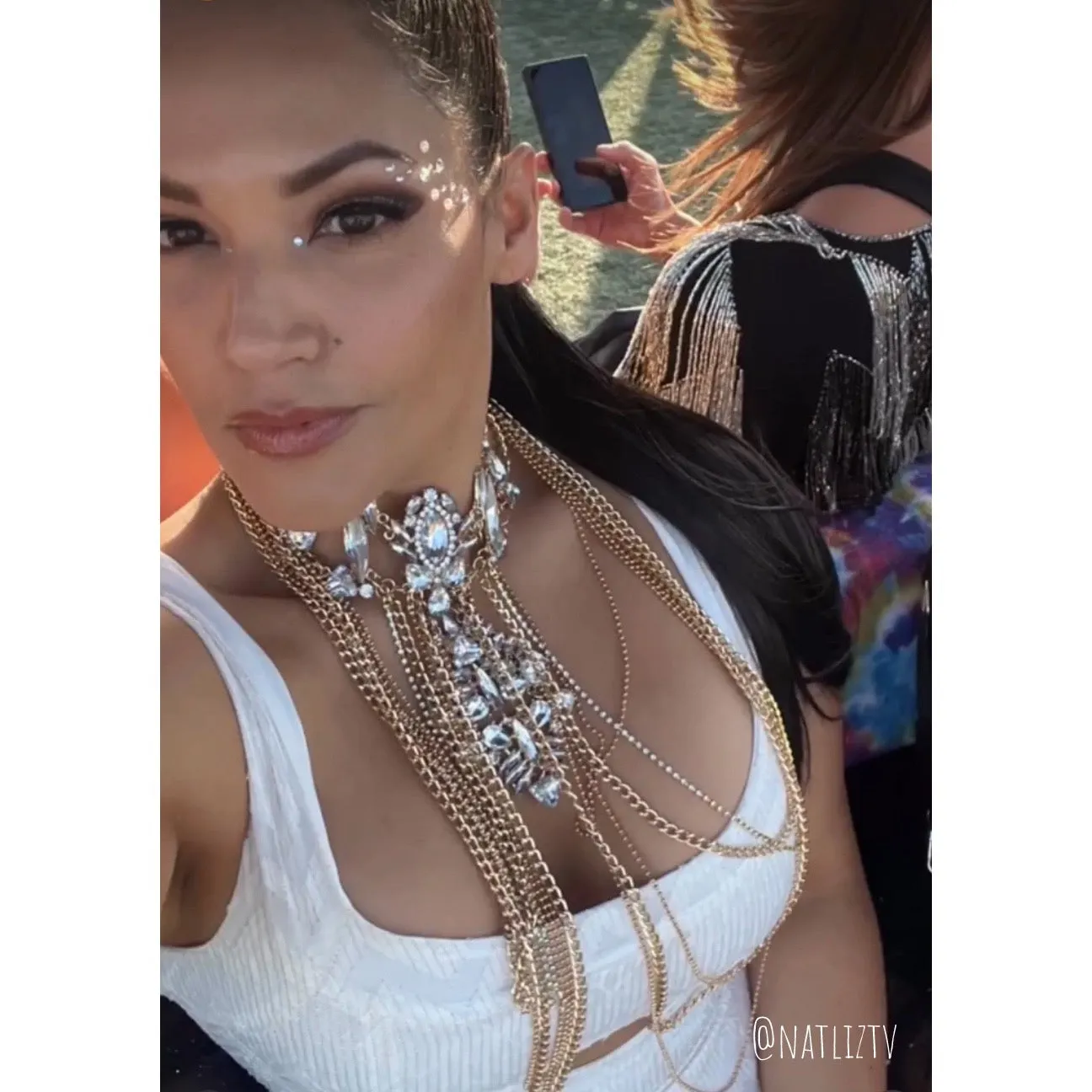 Crystal Chandelier Shoulder Chains - LAST CHANCE!