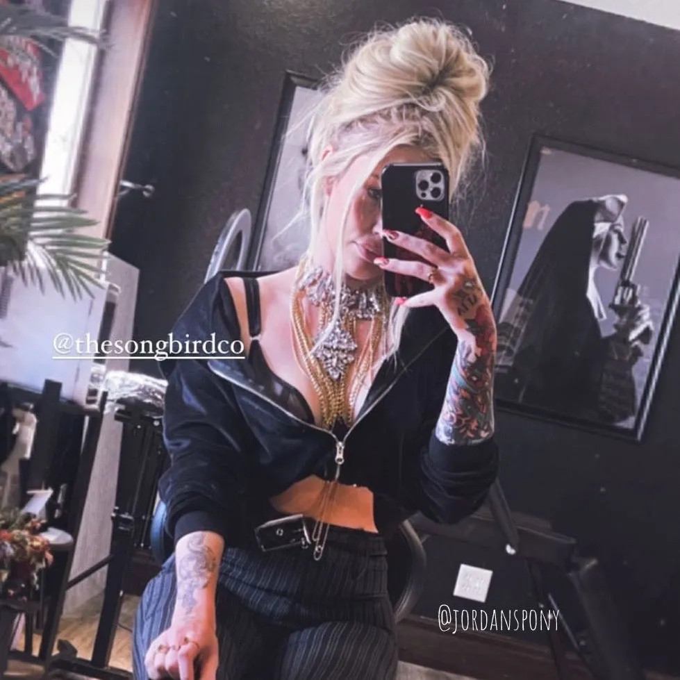 Crystal Chandelier Shoulder Chains - LAST CHANCE!