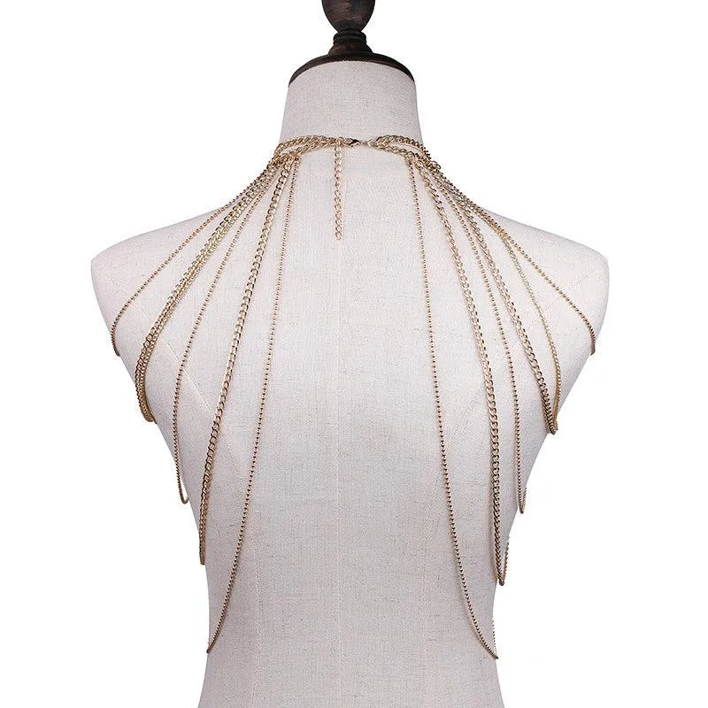 Crystal Chandelier Shoulder Chains - LAST CHANCE!