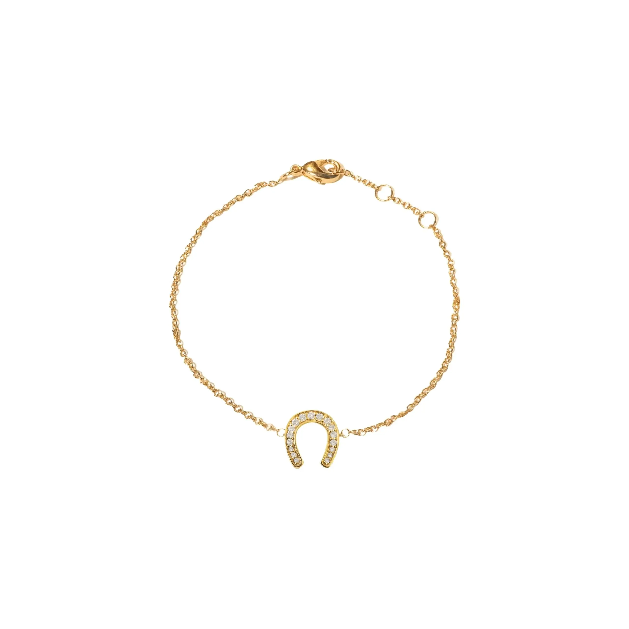 Crystal Horseshoe Bracelet