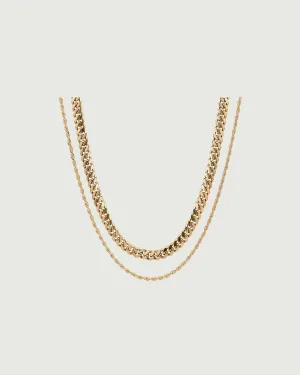 Cuban   Rope Set | Gold