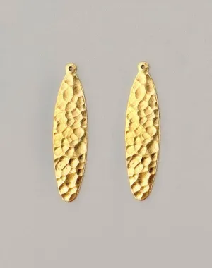 Dappled Oval, 32x8mm, (2pcs)