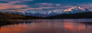 Denali Colorful Reflections