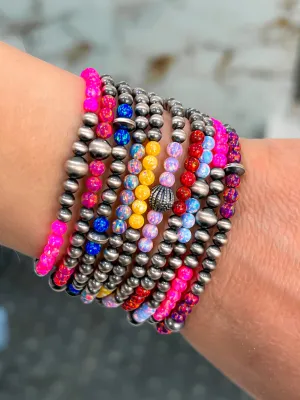 Desert Pearl & Opal Bracelets