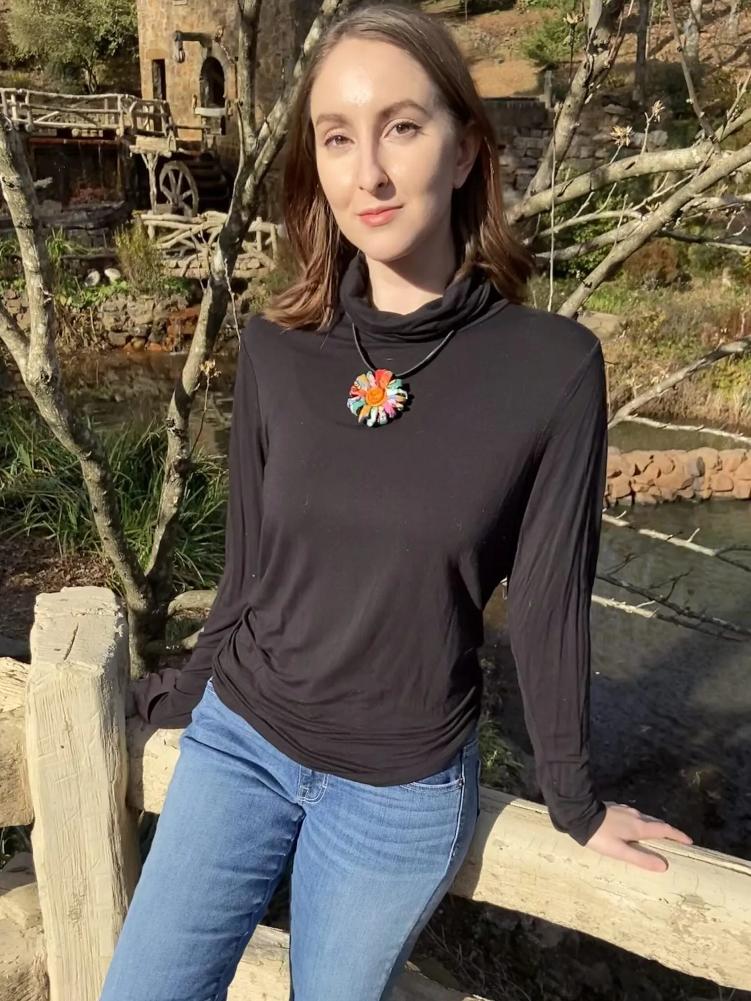 FICKLESTICKS Mum Necklace - REDS (NOT MULTI)
