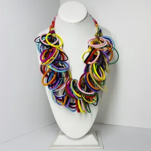 FICKLESTICKS Original Loopy Necklace - ALL BLACK (NOT MULTI)