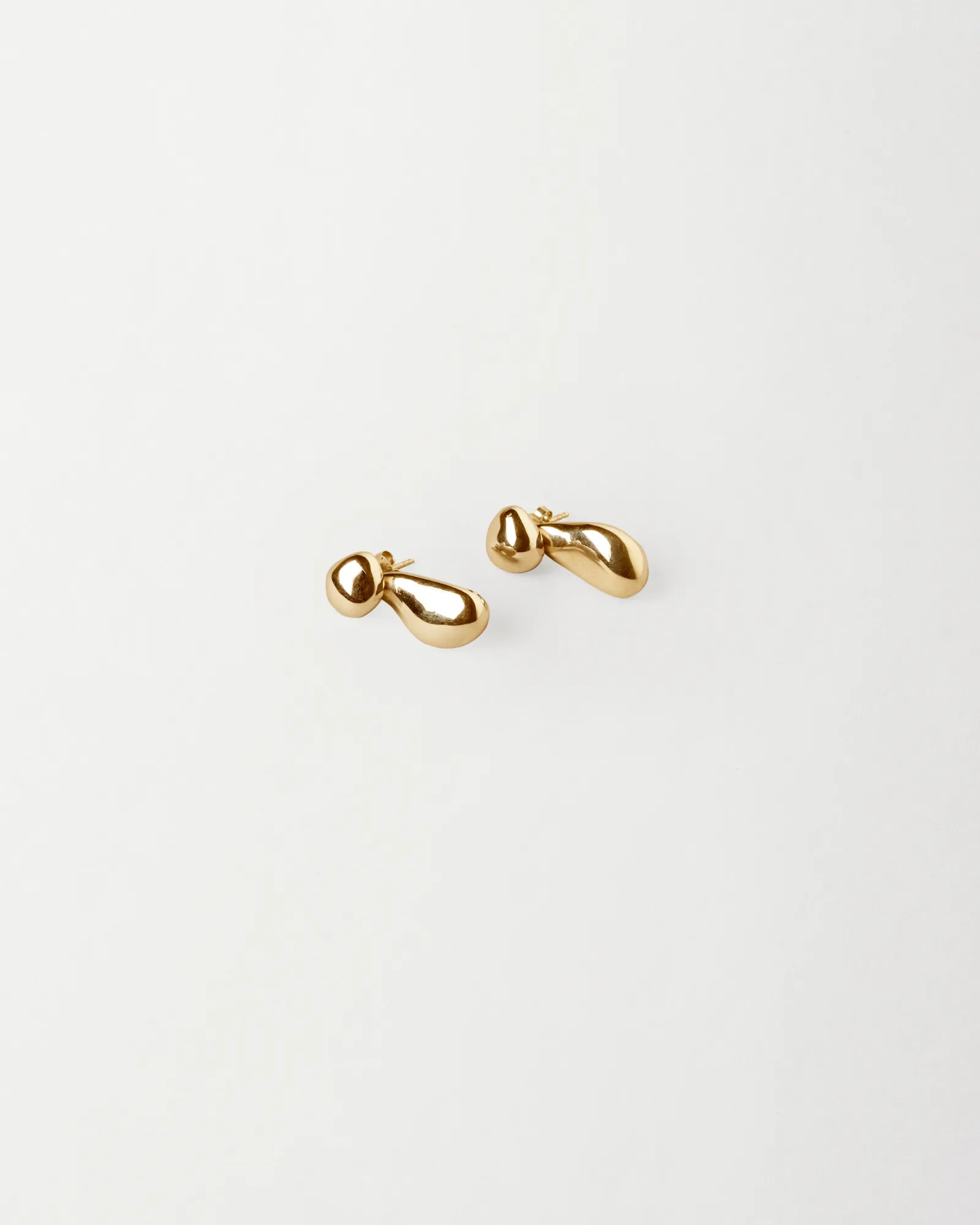 Fiore Earrings, Gold
