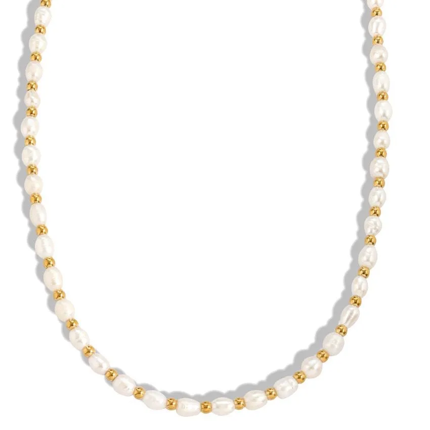 Freshwater Pearl and Bead Necklaces